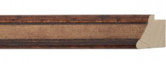 Small Cohiba Cognac Leather Panel