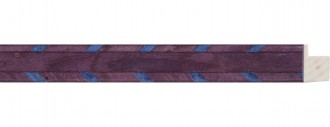 Small Purple w/ Blue Marquetry